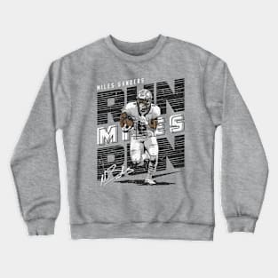 Miles Sanders Carolina Run Miles Run Crewneck Sweatshirt